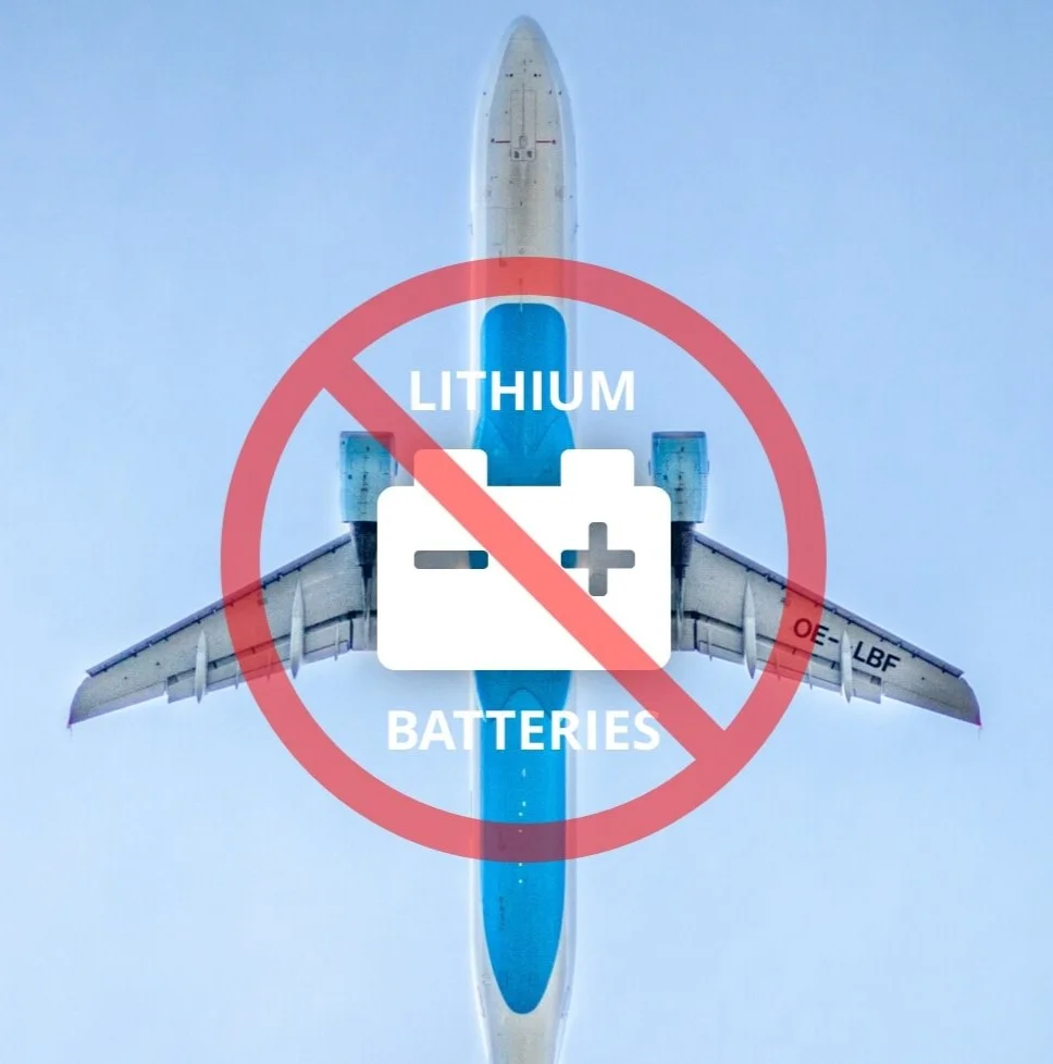 Demystifying the Restrictions: Why No Lithium Batteries on Planes